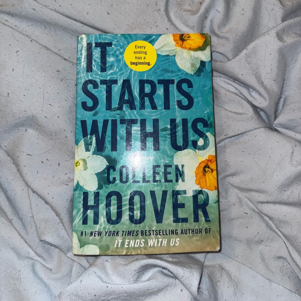 'It Starts With Us' Book by Colleen Hoover